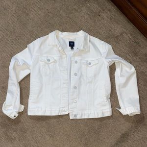 White Jean Jacket